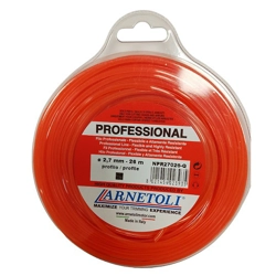 vendita online Filo quadro per decespugliatore ø 2.7 mm. x 26 metri  Ricambi per macchine da giardino e accessori ARNETOLI